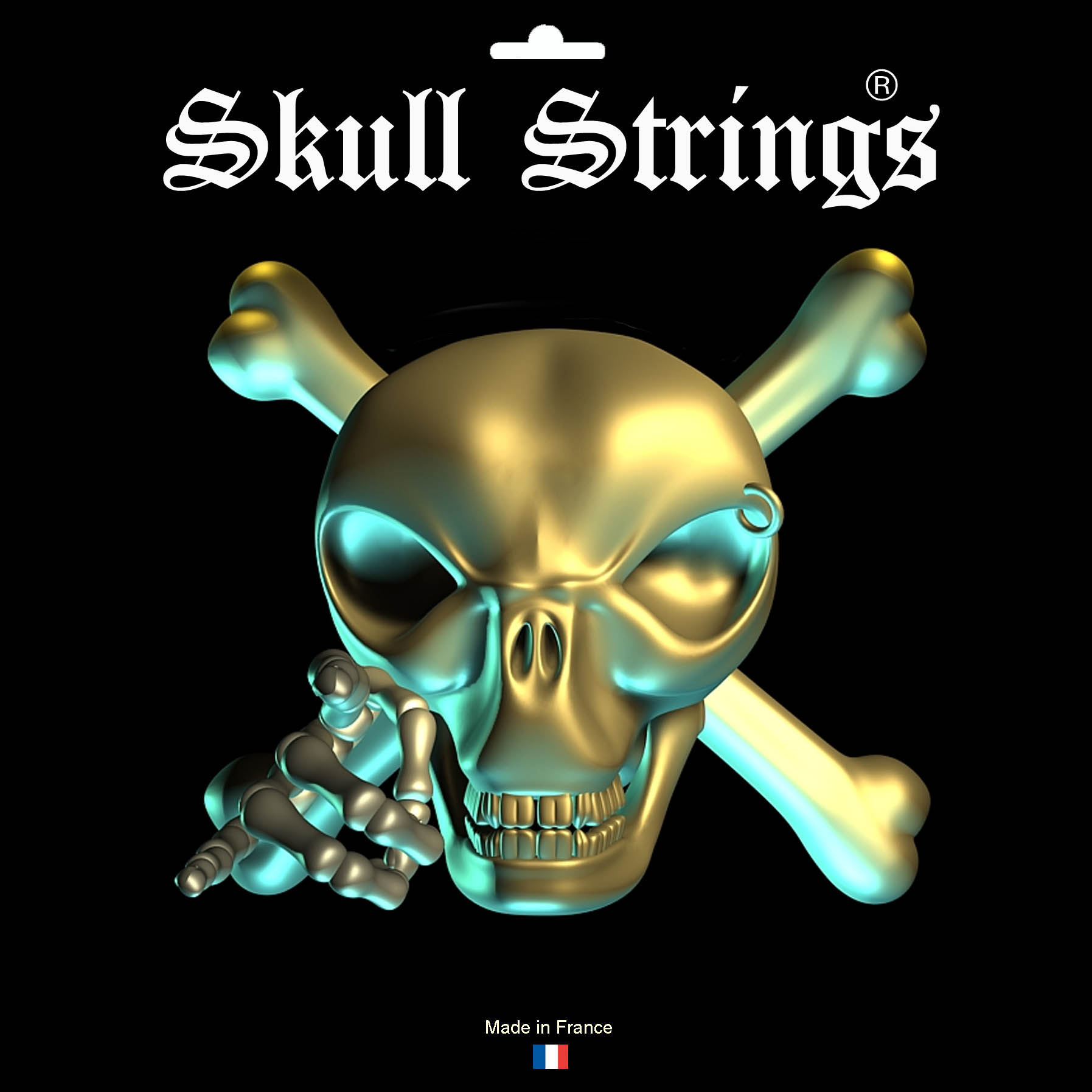 Jeu de cordes custom pour Basse 4 cordes _ 45-110 / Skull strings |  the-tocxic-website